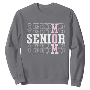 Mom Senior 2025 Sweatshirt Proud Mom Of A Class Of 2025 Graduate TS11 Charcoal Print Your Wear
