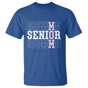 Mom Senior 2025 T Shirt Proud Mom Of A Class Of 2025 Graduate TS11 Royal Blue Print Your Wear
