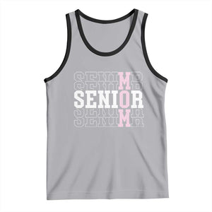 Mom Senior 2025 Tank Top Proud Mom Of A Class Of 2025 Graduate TS11 Athletic Heather Black Print Your Wear