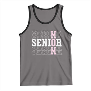 Mom Senior 2025 Tank Top Proud Mom Of A Class Of 2025 Graduate TS11 Deep Heather Black Print Your Wear