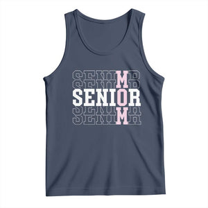 Mom Senior 2025 Tank Top Proud Mom Of A Class Of 2025 Graduate TS11 Navy Print Your Wear