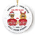Personalized Jeep Christmas Ornaments Annoying Each Other Circle Ceramic CTM Ornament Custom - Printyourwear