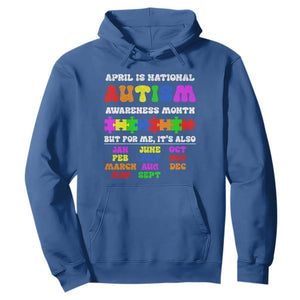 National Autism Awerness Month Hoodie Autistic Kids Gift TS10 Royal Blue Print Your Wear