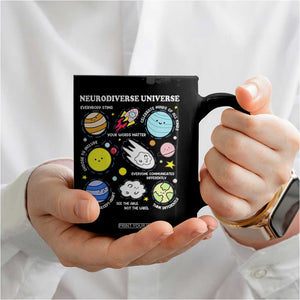 Neurodiverse Universe Coffee Mug Autism Awareness ADHD ASD Neurodiversity TS02 Print Your Wear