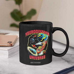 Neurodiverse Universe Coffee Mug Neurodiversity Embrace ADHD Autism ASD TS02 Print Your Wear