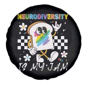 Neurodiversity Is My Jam Inclusion Autism Awareness Spare Tire Cover Special Education Teacher Para Gift TS10 Print Your Wear
