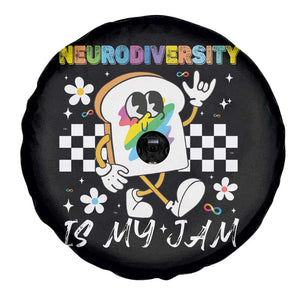 Neurodiversity Is My Jam Inclusion Autism Awareness Spare Tire Cover Special Education Teacher Para Gift TS10 Print Your Wear
