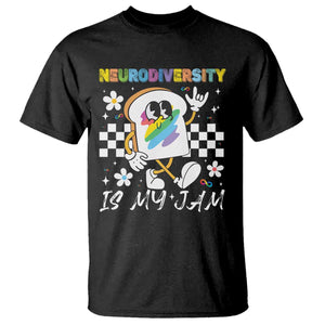 Neurodiversity Is My Jam Inclusion Autism Awareness T Shirt Special Education Teacher Para Gift TS10 Black Print Your Wear