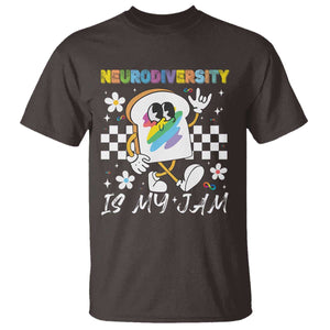 Neurodiversity Is My Jam Inclusion Autism Awareness T Shirt Special Education Teacher Para Gift TS10 Dark Chocolate Print Your Wear
