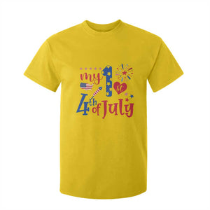 Newborn My First 4th of July T Shirt For Kid Baby Infant Neutral Outfits Stars Stripe TS10 Daisy Print Your Wear