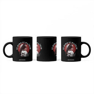 Ni Dieu Ni Maitre No God No Masters Coffee Mug Raven Skull TS11 Print Your Wear