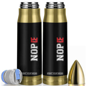 No Kings Bullet Tumbler In America Protest TS10 Black Print Your Wear