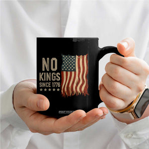 No Kings Since 1776 Coffee Mug Patriotic 4th Of July Distressed American Flag TS02 Print Your Wear