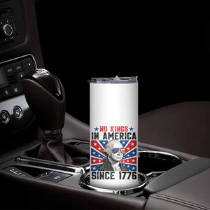 No Kings in America Since 1776 Skinny Tumbler Founding Fathers George Washington Patriotic TS02 Print Your Wear