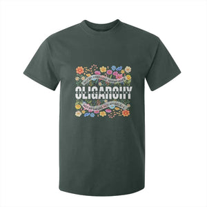 Not My President Subtle Floral T Shirt For Kid Not My Voice Values Beliefs TS02 Dark Forest Green Print Your Wear