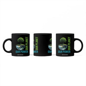Our Power Our Planet Coffee Mug Earth Day 2025 TS02 Print Your Wear