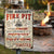 Personalized Camping Fire Pit Get Toasted Color Metal Signs CTM One Size 24x18 inch (60.96x45.72 cm) Custom - Printyourwear