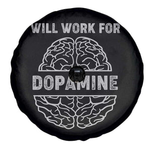 Parkinson's Awareness Spare Tire Cover Work For Dopamine Parkinsons Warrior Support TS02 Print Your Wear