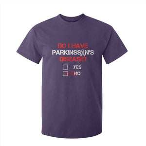 Parkinson's Awareness T Shirt For Kid Yes No Warrior Survivor Support TS02 Purple Print Your Wear