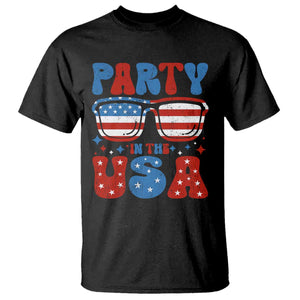 Party in The USA T Shirt 4th of July Independence Day TS10 Black Print Your Wear