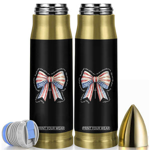 Patriotic Coquette 4th Of July Bullet Tumbler God Bless America TS10 Black Print Your Wear