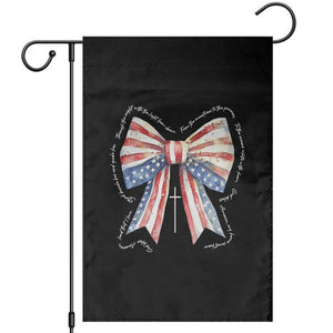 Patriotic Coquette 4th Of July Garden Flag God Bless America TS10 Black Print Your Wear