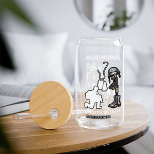 Patriotic Memorial Day Glass Can We Stand For the Flag We Kneel For The Fallen US Patriots TS02 Print Your Wear