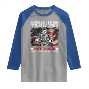 Patriotic Memorial Day Raglan Shirt Remember Our Heroes Veterans Brothers American Flag TS02 Sport Gray Royal Print Your Wear
