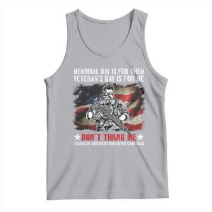 Patriotic Memorial Day Tank Top Remember Our Heroes Veterans Brothers American Flag TS02 Athletic Heather Print Your Wear