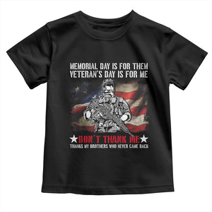 Patriotic Memorial Day Toddler T Shirt Remember Our Heroes Veterans Brothers American Flag TS02 Black Print Your Wear