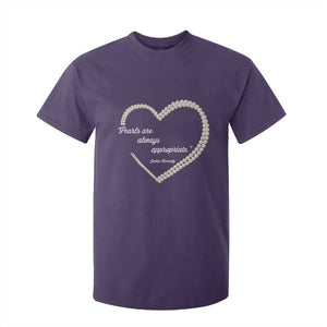 Pearls Are Always Appropriate T Shirt For Kid Jacqueline Kennedy Quotes TS11 Purple Print Your Wear