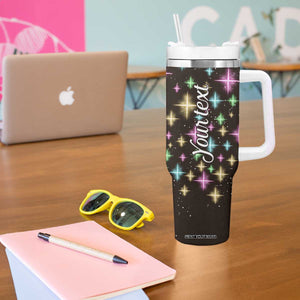 Personalized Cute Sloth Tumbler With Handle Reading Books Illustration TS04 Print Your Wear