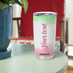 Personalized Floral Gardening Boots Tumbler Cup with Rustic Style TS04 Print Your Wear