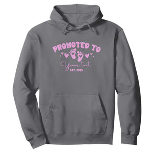Personalized Gender Reveal Hoodie Custom Text Baby Girl Reveal Pink Family Matching TS10 Charcoal Print Your Wear