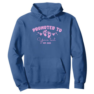 Personalized Gender Reveal Hoodie Custom Text Baby Girl Reveal Pink Family Matching TS10 Royal Blue Print Your Wear