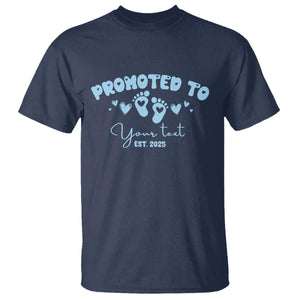 Personalized Gender Reveal T Shirt Custom Text Baby Boy Reveal Blue Family Matching TS10 Navy Print Your Wear