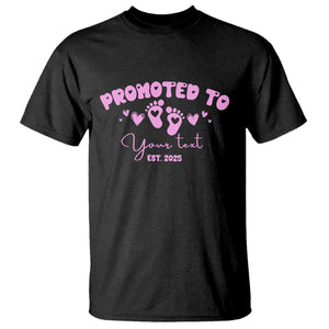 Personalized Gender Reveal T Shirt Custom Text Baby Girl Reveal Pink Family Matching TS10 Black Print Your Wear