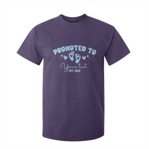 Personalized Gender Reveal T Shirt For Kid Custom Text Baby Boy Reveal Blue Family Matching TS10 Purple Print Your Wear