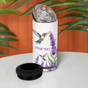 Personalized Hummingbird 4 in 1 Can Cooler Tumbler with Wisdom From A Hummingbird Quote TS04 Print Your Wear