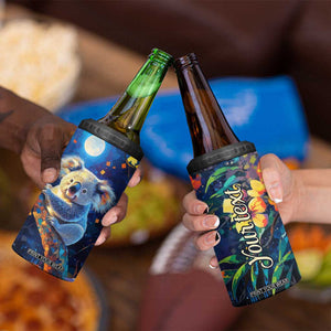 Personalized Lovely Koala 4 in 1 Can Cooler Tumbler with Cute Animal Theme TS04 Print Your Wear