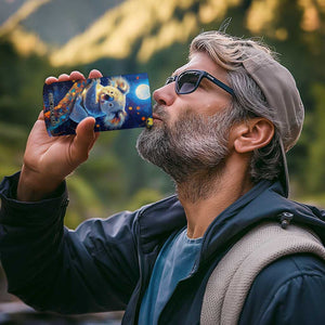 Personalized Lovely Koala 4 in 1 Can Cooler Tumbler with Cute Animal Theme TS04 Print Your Wear