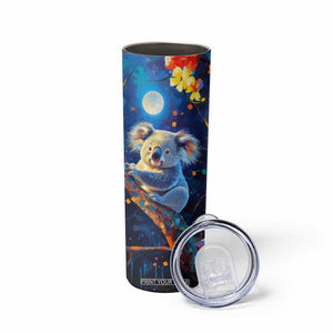 Personalized Lovely Koala Skinny Tumbler with Cute Animal Theme TS04 Print Your Wear
