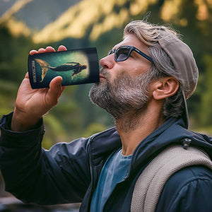 Personalized Mermaid 4 in 1 Can Cooler Tumbler with Vintage Artistic Theme TS04 Print Your Wear