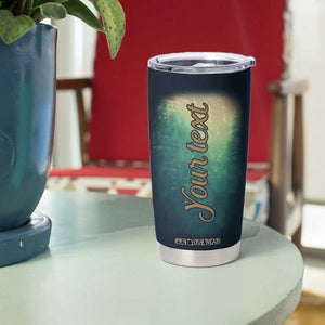 Personalized Mermaid Tumbler Cup with Vintage Artistic Theme TS04 Print Your Wear