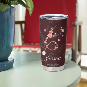 Personalized Nurse Tumbler Cup Saying We Cant Fix Stupid But We Can Sedate It Design TS04 Print Your Wear