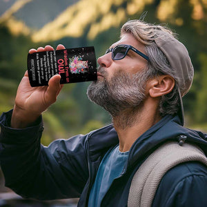 Personalized Owl 4 in 1 Can Cooler Tumbler with Wisdom From An Owl Message TS04 Print Your Wear