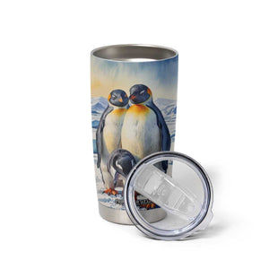 Personalized Penguin Lover Tumbler Cup with Cute Winter Theme TS04 Print Your Wear
