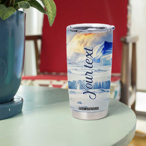Personalized Penguin Lover Tumbler Cup with Cute Winter Theme TS04 Print Your Wear