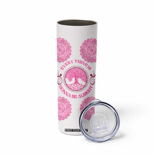 Personalized Pink Gnome Skinny Tumbler with Whimsical Art Style TS04 Print Your Wear