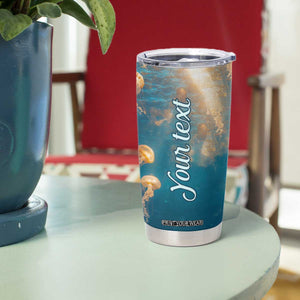 Personalized Retro Mermaid Tumbler Cup with Vintage Design Elements TS04 Print Your Wear